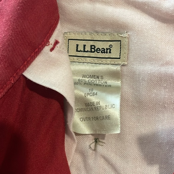 Vintage L.L. Bean High Waisted Trouser Shorts Size 10 - Picture 6 of 6